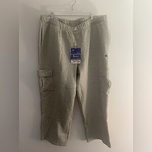 NWT CHAMPION Grey Cargo Sweats